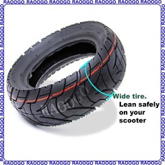 80/65-6 Tire & 10×2.5 Tube fit 255×80 & 10×3 10 inch Electric Scooter