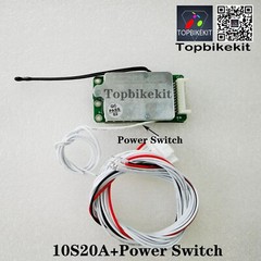 Hailong Battery BMS 10S 20A 13S 20A BMS Li-ion Battery pack +power switch 5V USB