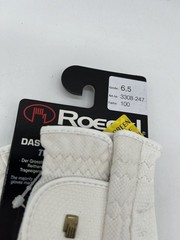 Roeckl Sports Roeck-Grip Equestrian Riding Gloves – White Size 6.5