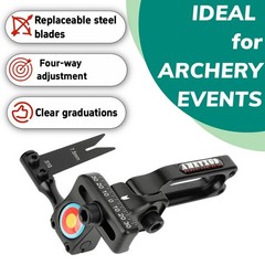 Aluminum Alloy Arrow Rest Steel Blade Compound Bow Shooting Archery Hunting US