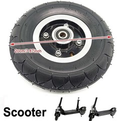 Pneumatic Wheel Electric Scooter Tire & Inner Tube Set 8″ Wheel Hub Bearing