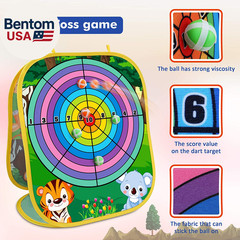 Animal Bean Bag Toss Game Toy Outdoor Toss Game, Family Party Party Supplies for
