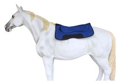 Challenger Western Shock Absorbing Saddle Pad – Breathable Mesh Top, Non-Slip