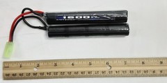 New, 1600mAh 9.6V MATRIX NiMH Butterfly Battery w/Small Tamiya Connector Airsoft