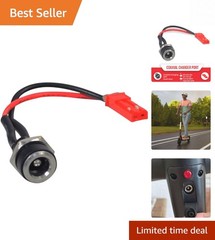 GOTRAX Compatible 5.5mm OD Charger Port: Durable, Easy Replacement for Scooters
