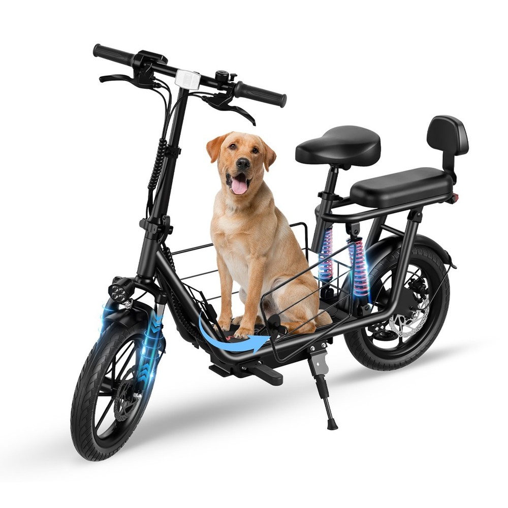 Windhorse C3 Max Dual Rider Electric Scooter 819W 40Mi 20MPH Seat Basket