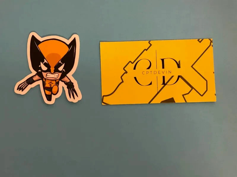 Chibi Wolverine Waterproof Sticker 2.1» x 2.2» | Deadpool & Wolverine