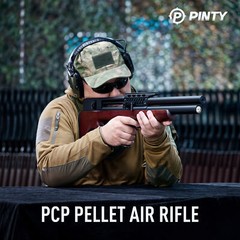 PINTY NEW PCP Pellet Gun 800 FPS Air Rifle .22 Caliber 9 Pellet Air Rifle