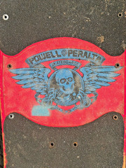OG Vintage 1988 Powell Peralta Mike Vallely Elephant Skateboard Deck Pink