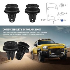 New Tail Light Retainers Clips, Automotive Clips, Car Rear Side Taillight 20PCS
