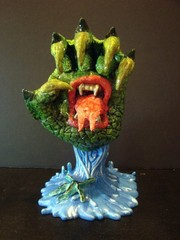 THE CREATURE From Black Lagoon Custom Kidrobot Santa Cruz Screaming Hand Figure