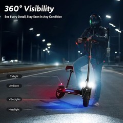 Electric Scooter 48v 1600W For Adult 10″Off Road Fat Tires Fast Speed USA MAX