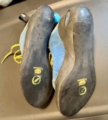 Scarpa Force x Blue Size 8.5 Men’s Rock Climbing Shoes Women 9.5
