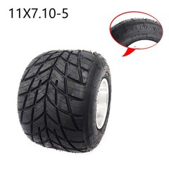 5» inch 11×7.10-5 Tire 3 Bolt Wheel Rim for Racing Go Kart Trike Drift Quad