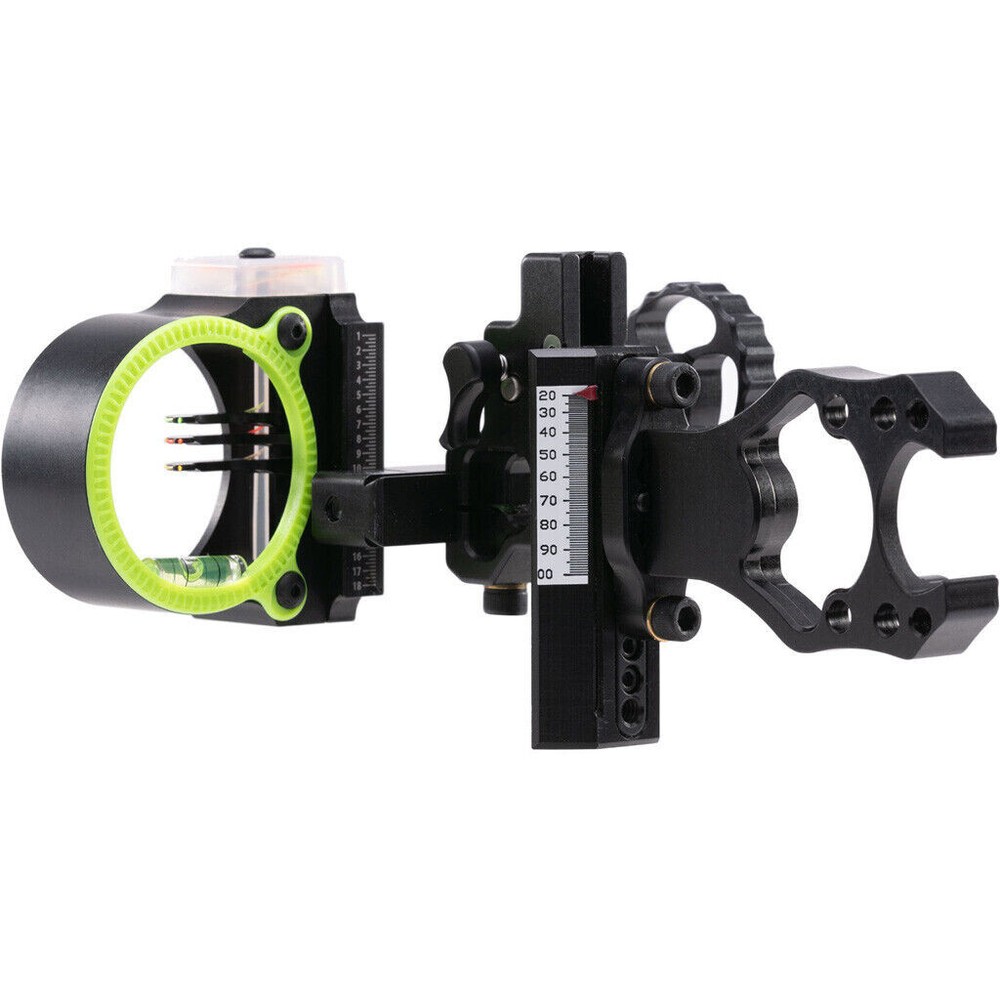 New Black Gold Ascent Whitetail 3 Pin .019 Right Hand Bow Sight AVW3
