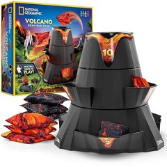 NATIONAL GEOGRAPHIC Volcano Bean Bag Toss Backyard Game Set 5 Games – Amazon