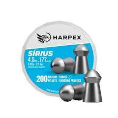 Harpex Sirius .177 (4.5mm) Cal Airgun pellets High precision – Domed impact