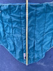 Schneiders SuperQuilt Adjusta-Fit Horse Blanket 60in x 40in Green Padded Stable
