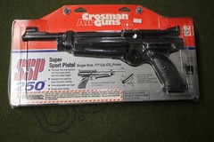 Crossman SSP 250 Bolt Action CO2 .177 Caliber Pellet Pistol