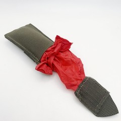 Airsoft Bright Red Dead Rag Quick Deploy Pouch Molle Compatab Green Color