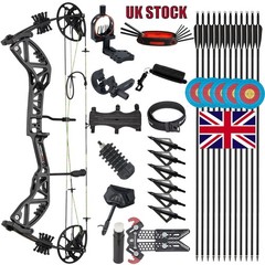 Archery Compound Bow Set 30-70LB Adjustable for Hunting Target Right Hand 310FPS