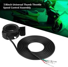 7/8inch 22mm 24-72V Thumb Throttle Speed Control, Universal Thumb Throttle Sp…