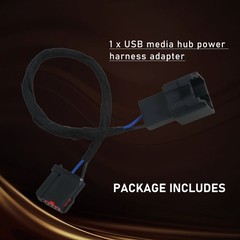 1x USB Media Hub Harness Adapter Fits for Ford Sync 2 to SYNC 3 (GEN1) US