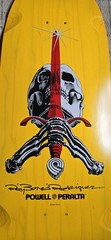 Powell Peralta Skull And Sword Ray Bones Rodriguez Skateboard Deck Rare Colorway