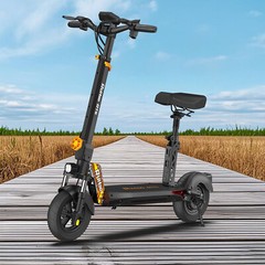 Ruitoo 1000W Foldable Electric Scooter w/ Seat E-Scooter 32MPH Double Suspension