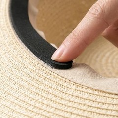 12 Pcs Hat Size Reducer, Self-Adhesive Foam Hat Sizing Black, White,12pcs