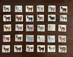 GOAT USA Sticker Mystery Pack ! 5 Stickers – No Duplicates! LOT OF 38, FREE SHIP