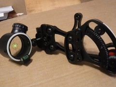 True glo archers choice bow site, green light dot, used