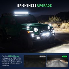 32IN 585W Curved Led Light Bar Kit Super Bright Spot Flood Combo Driving Ligh…