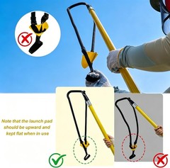 Arborist Throw Line Slingshot Launcher with Trigger Release – Tree Throwline …