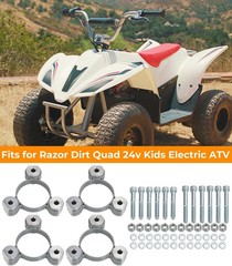 For Razor Dirt Quad 24V Kids Electric ATV Wheel Spacer Kit – Wide Stance,Bolt On