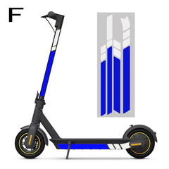 Reflective Stickers For Ninebot Max G30 Max G30D Electric Scooter Reflect Decal