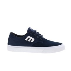 Etnies Barge Plus 4101000578401 Mens Blue Suede Skate Inspired Sneakers Shoes