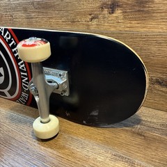 Element Seal Complete Skateboard 8.0 All Terrain Urethane Wheels Black White Red