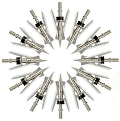 12Pcs Rage Hypodermic Trypan 2 Blade 100 Grain Cut Dia Expandable broadheads
