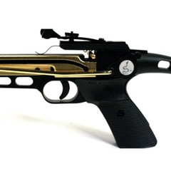NEW 80 LB ARCHERY HUNTING Gun SELF COCKING PISTOL CROSSBOW W/ ARROWS BOLTS XBOW