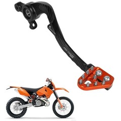 CNC Motorcycle Rear Foot Brake Pedal Lever Unfolding 7075 Aluminum Alloy