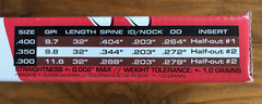 Carbon Express Arrows 350 Spine Maxima RED Contour SD in Mossy Oak 6-Pk 51186