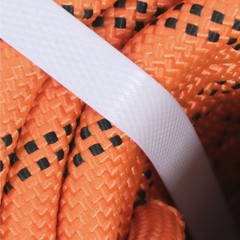 Braided Rope Breaking Strength 5174 Pounds Orange Black 1/2 in ×220′ 48 Stranded