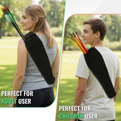 Ciltlurk Archery Quiver Adjustable Back & Hip Arrow Holder for Compound &