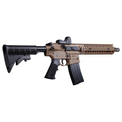 Crosman Full Auto R1 CO2-powered BB Air Rifle with Red Dot (Flat Dark Earth)