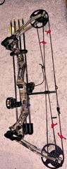 Bear Whitetail II Compound Bow Youth and Women Right Hand with Upgrades and Case