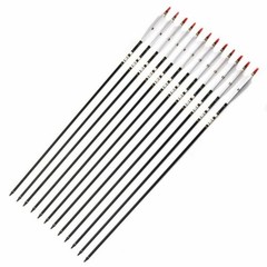 30″/32″ Archery Carbon Arrows Spine 500 Turkey Feather For Compound&Recurve Bow