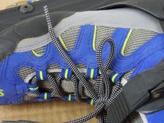 K2 Ascent Roller Blades Women’s US 7.0 Inline Skates blue gray Softboot Lace