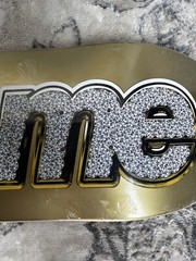 SUPREME SS13 GOLD BLING DECK NEW Skateboard World Famous Gold / Natural Top
