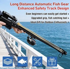 Fishing Slingshot Kit Catapult Reel Set for Outdoor Archery and Hunting Fish